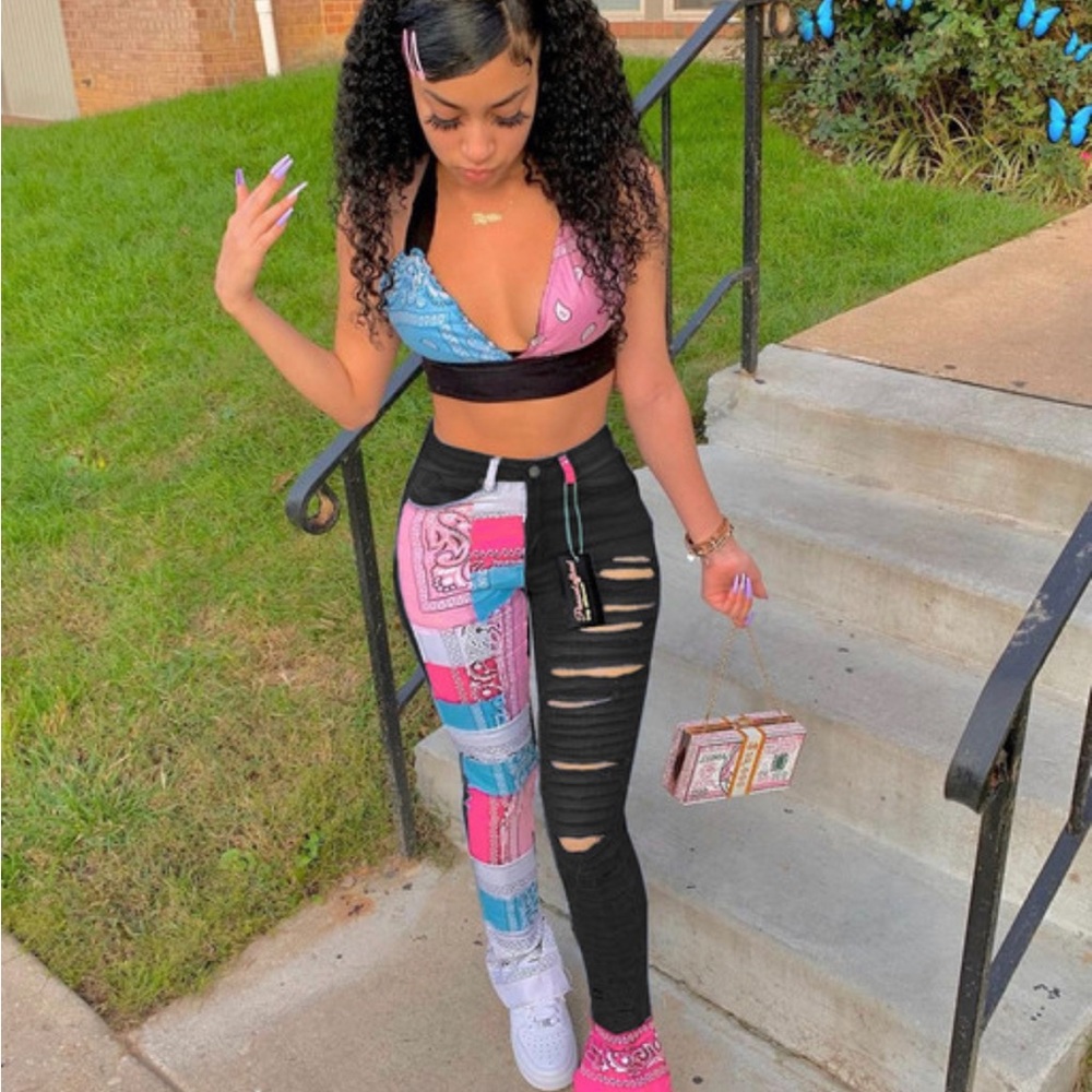 Bandanna pants